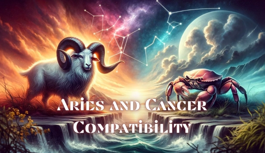 Cancer man Aries woman