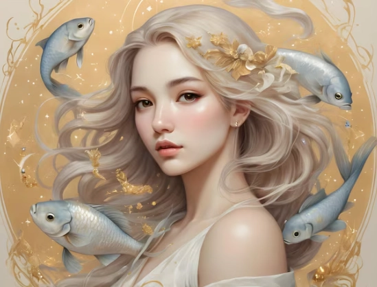 Pisces female physique