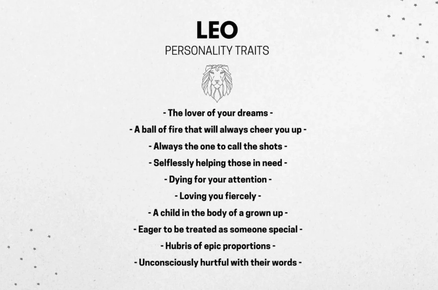 leo man traits